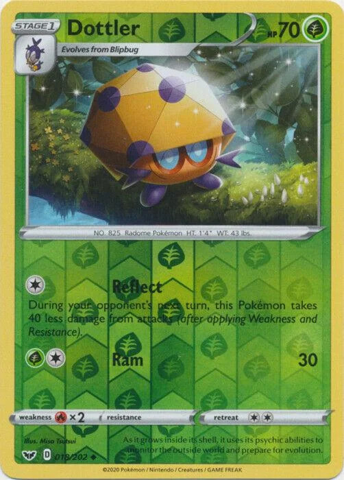 Dottler #18 — Spada e Scudo (Reverse Holo)