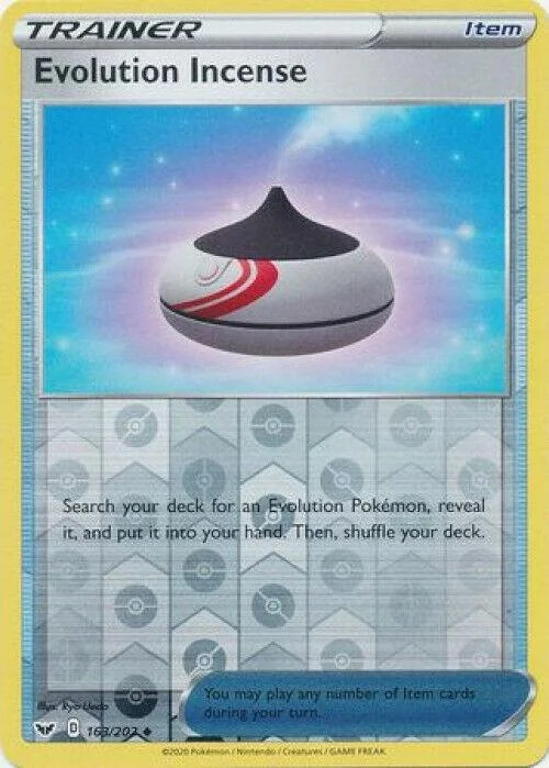 Entwicklungsrauch #163 — Schwert & Schild (Reverse Holo)