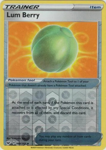 Fruta Lum #168 — Espada e Escudo (Reverse Holo)