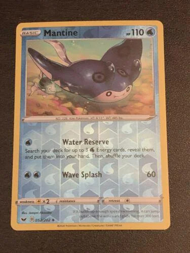 Mantax #52 — Schwert & Schild (Reverse Holo)