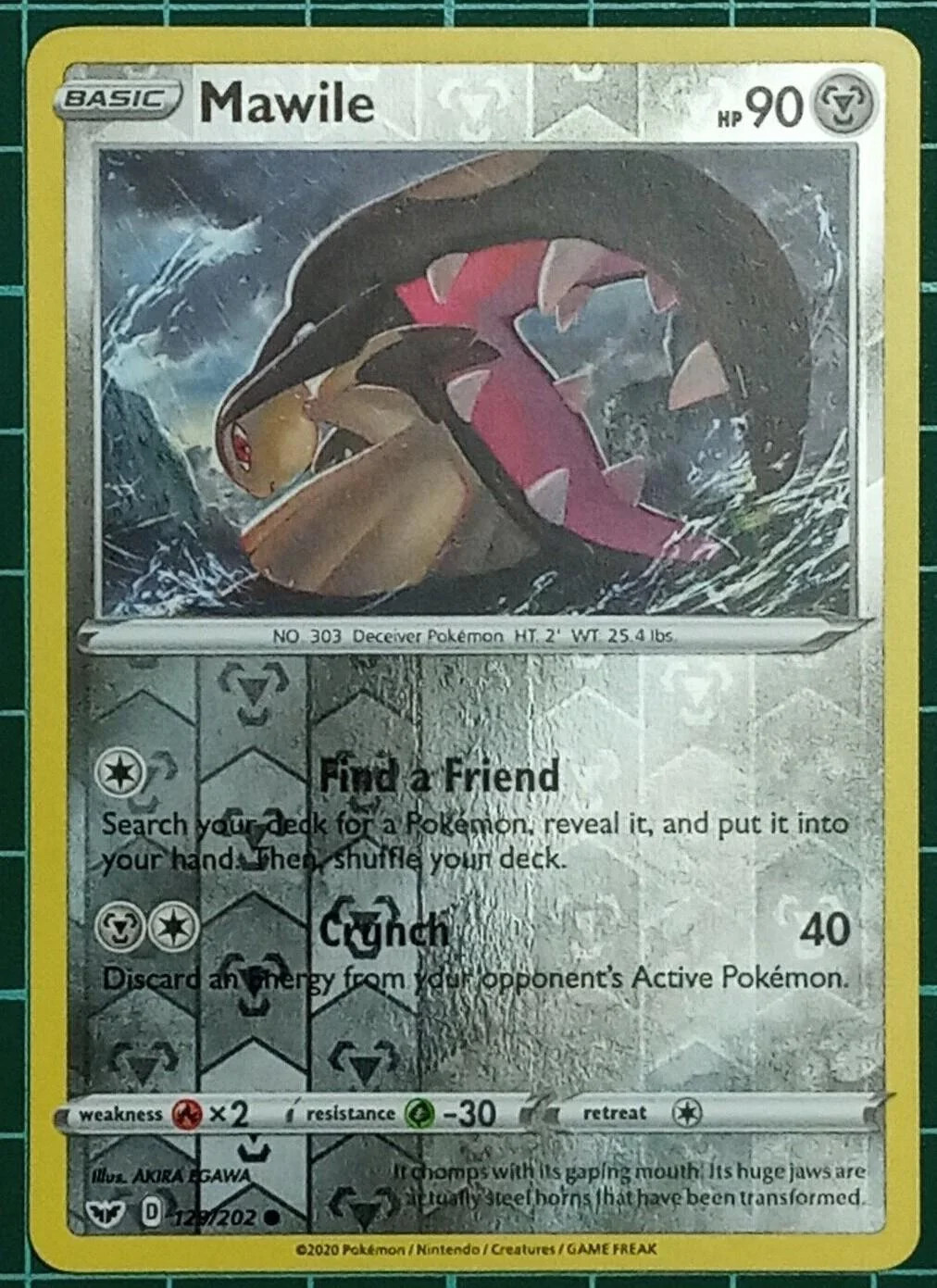 Flunkifer #129 — Schwert & Schild (Reverse Holo)