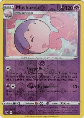 Musharna #88 — Spada e Scudo (Reverse Holo)