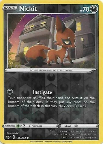 Kleptifux #125 — Schwert & Schild (Reverse Holo)