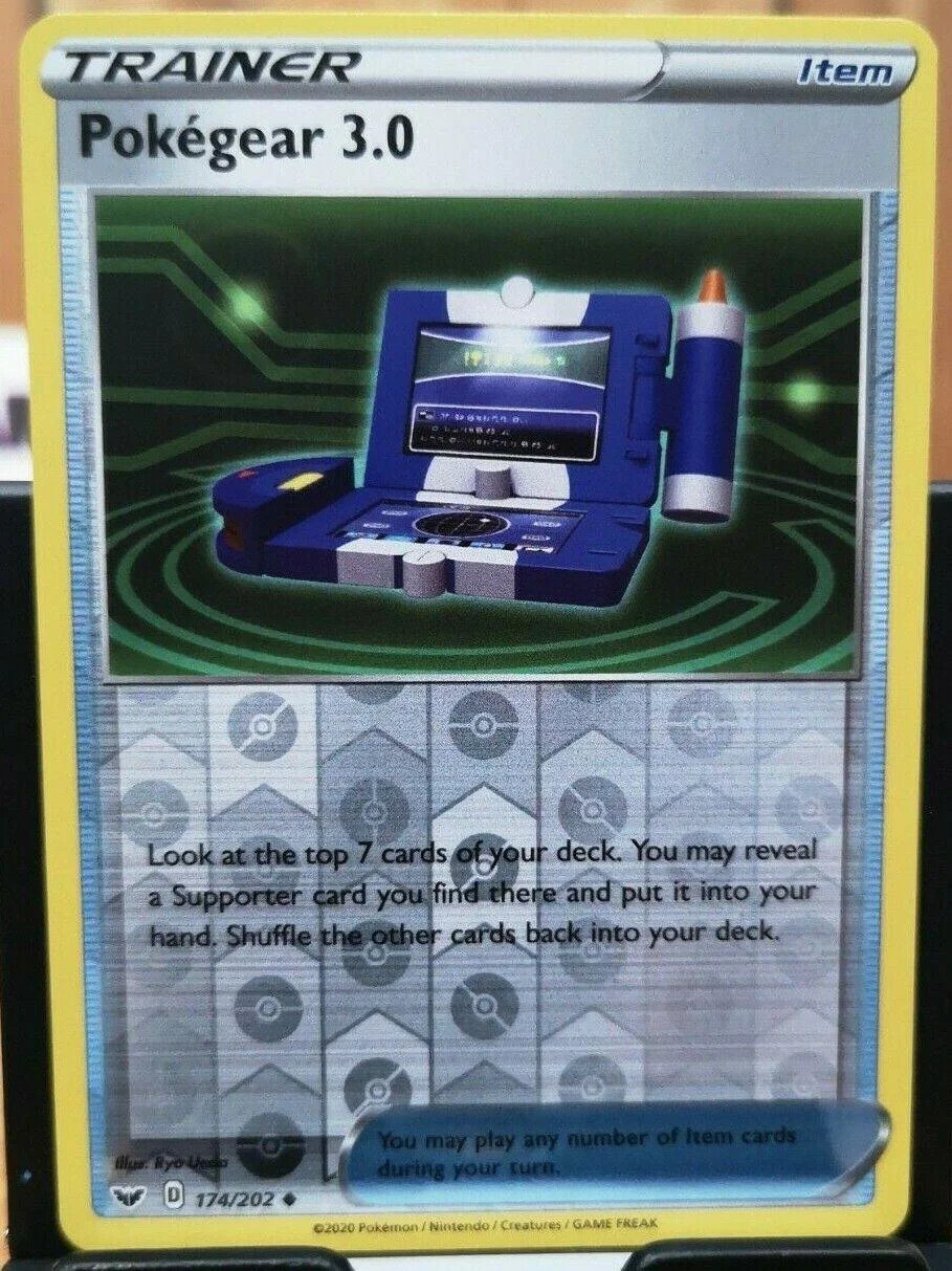 Pokégear 3.0 #174 — Spada e Scudo (Reverse Holo)
