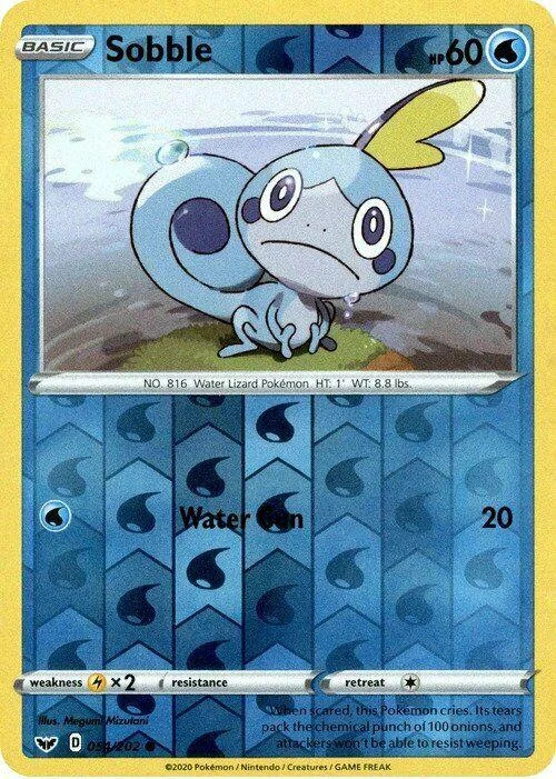 Sobble #54 — Spada e Scudo (Reverse Holo)