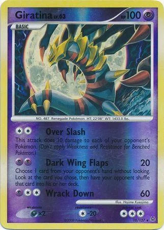 Giratina Lv.63 #10 — Platinum (Reverse Holo)