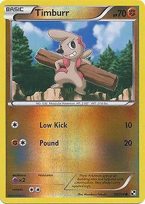 Timburr #59 — Negro y Blanco (Reverse Holo)