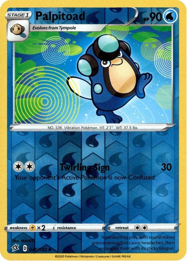Palpitoad #45 — Choque Rebelde (Reverse Holo)