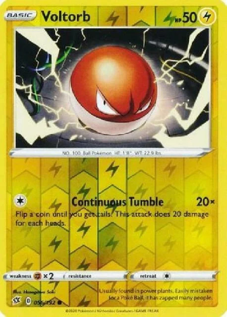 Voltorb #56 — Rixa Rebelde (Reverse Holo)