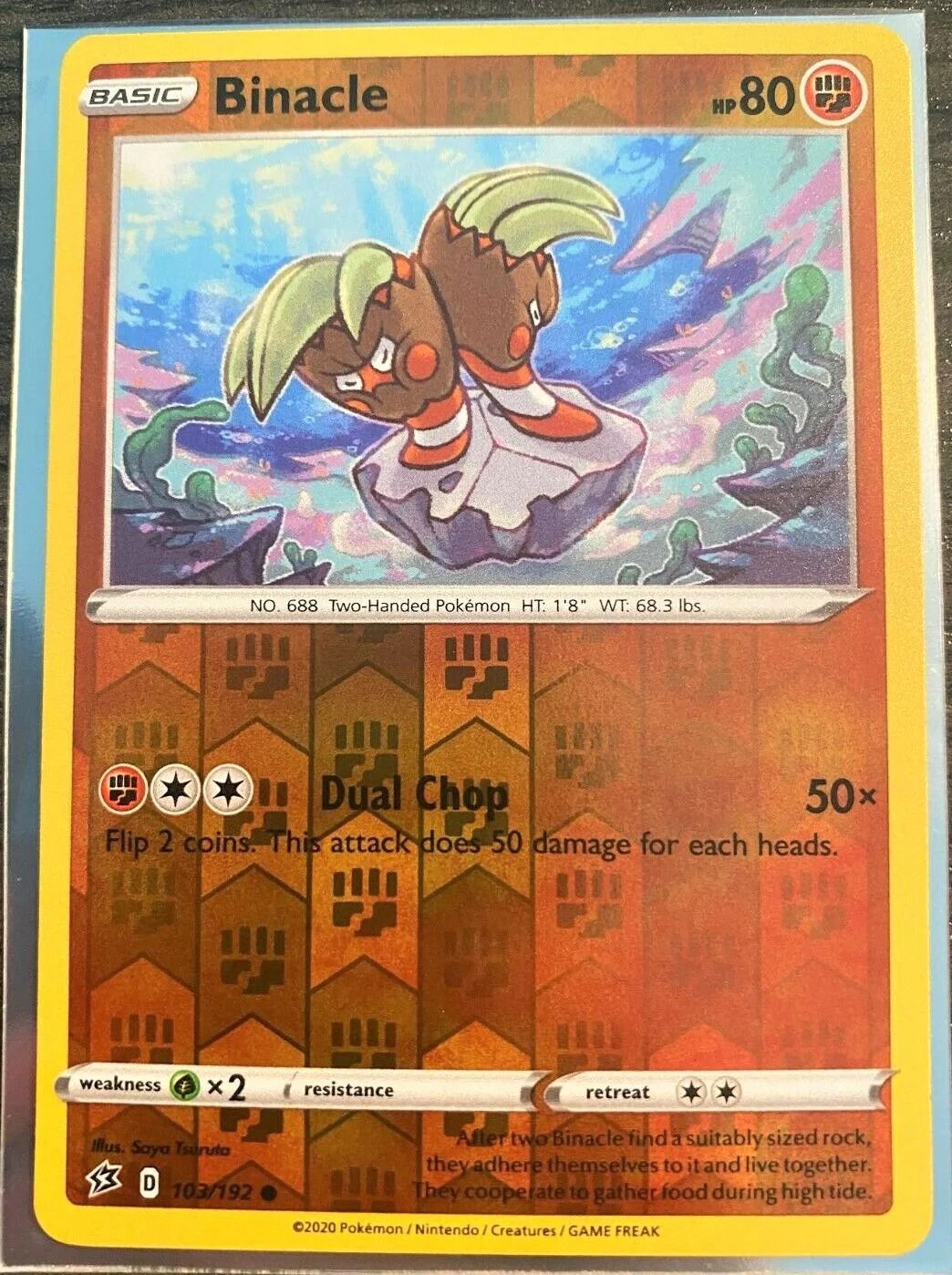 Binacle #103 — Choque Rebelde (Reverse Holo)