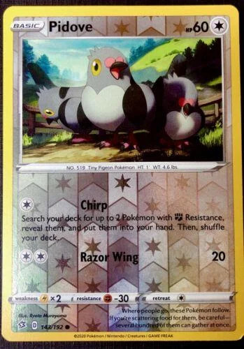 Pidove #143 — Choque Rebelde (Reverse Holo)