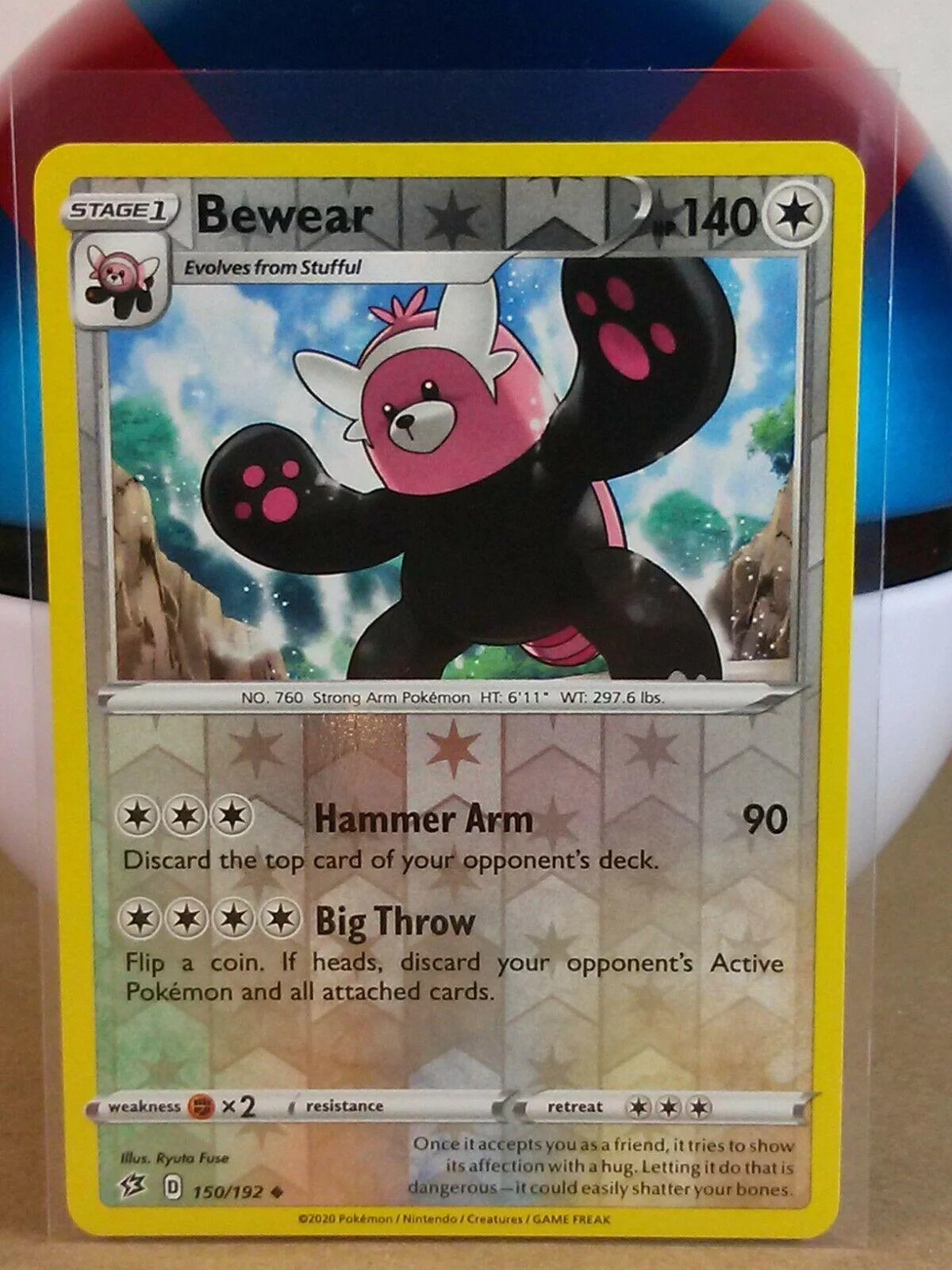 Bewear #150 — Choque Rebelde (Reverse Holo)