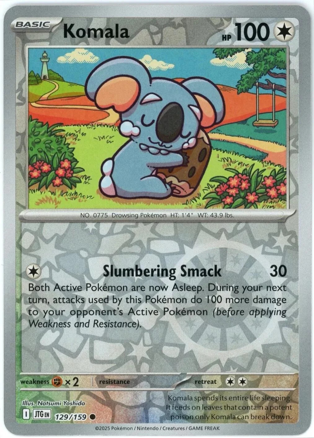 Komala #129 — Juntos de Aventuras (Reverse Holo)