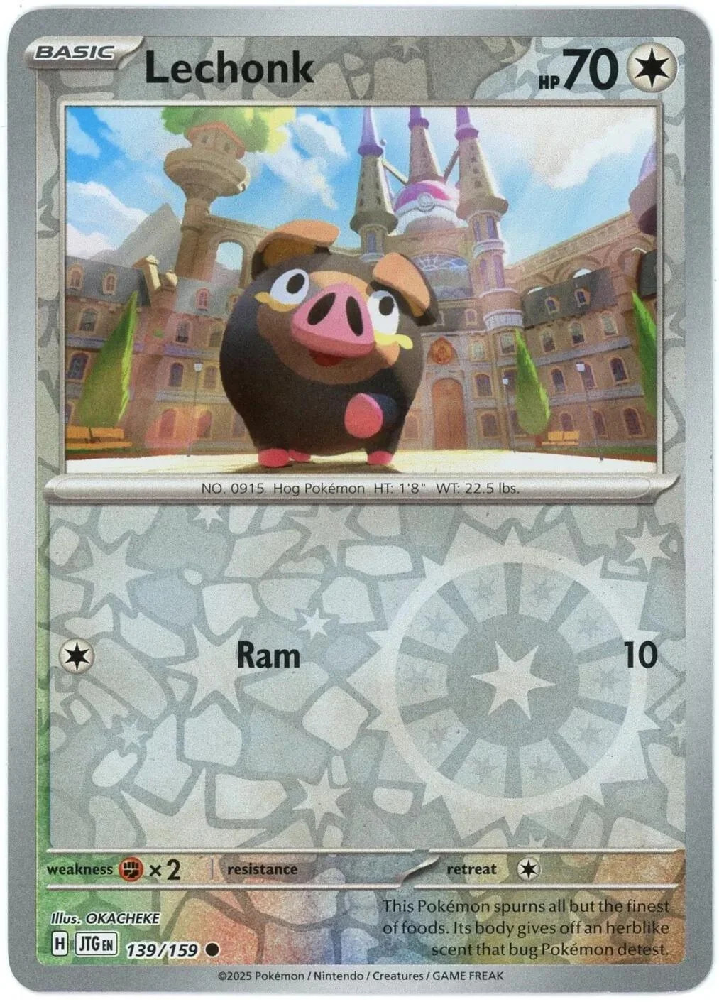 Lechonk #139 — Avventure Insieme (Reverse Holo)