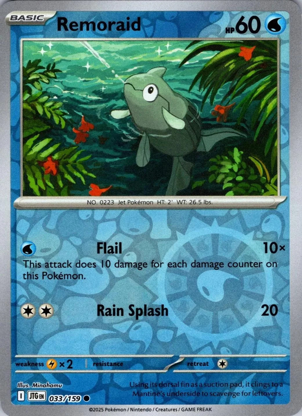 Remoraid #033 — Juntos de Aventuras (Reverse Holo)