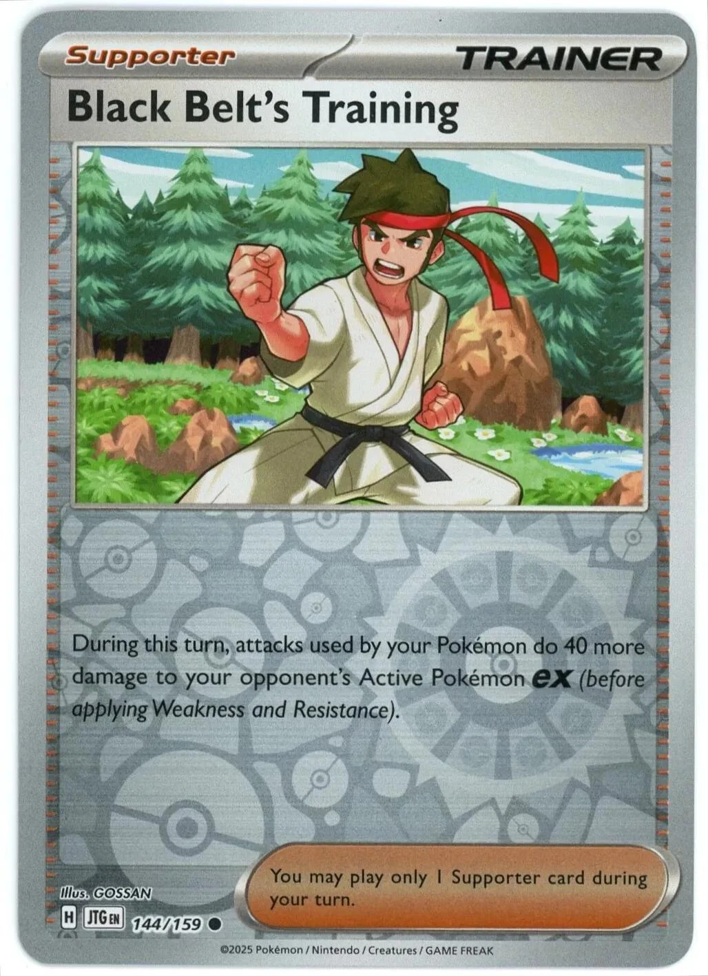 Treino de Faixa Preta #144 — Amigos de Jornada (Reverse Holo)