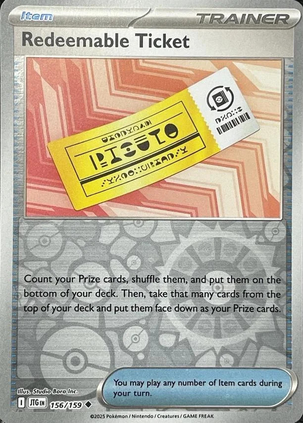 Ingresso Resgatável #156 — Amigos de Jornada (Reverse Holo)
