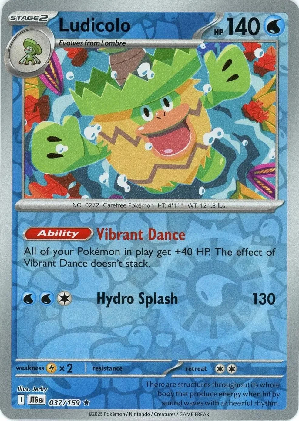 Ludicolo #037 — Amigos de Jornada (Reverse Holo)