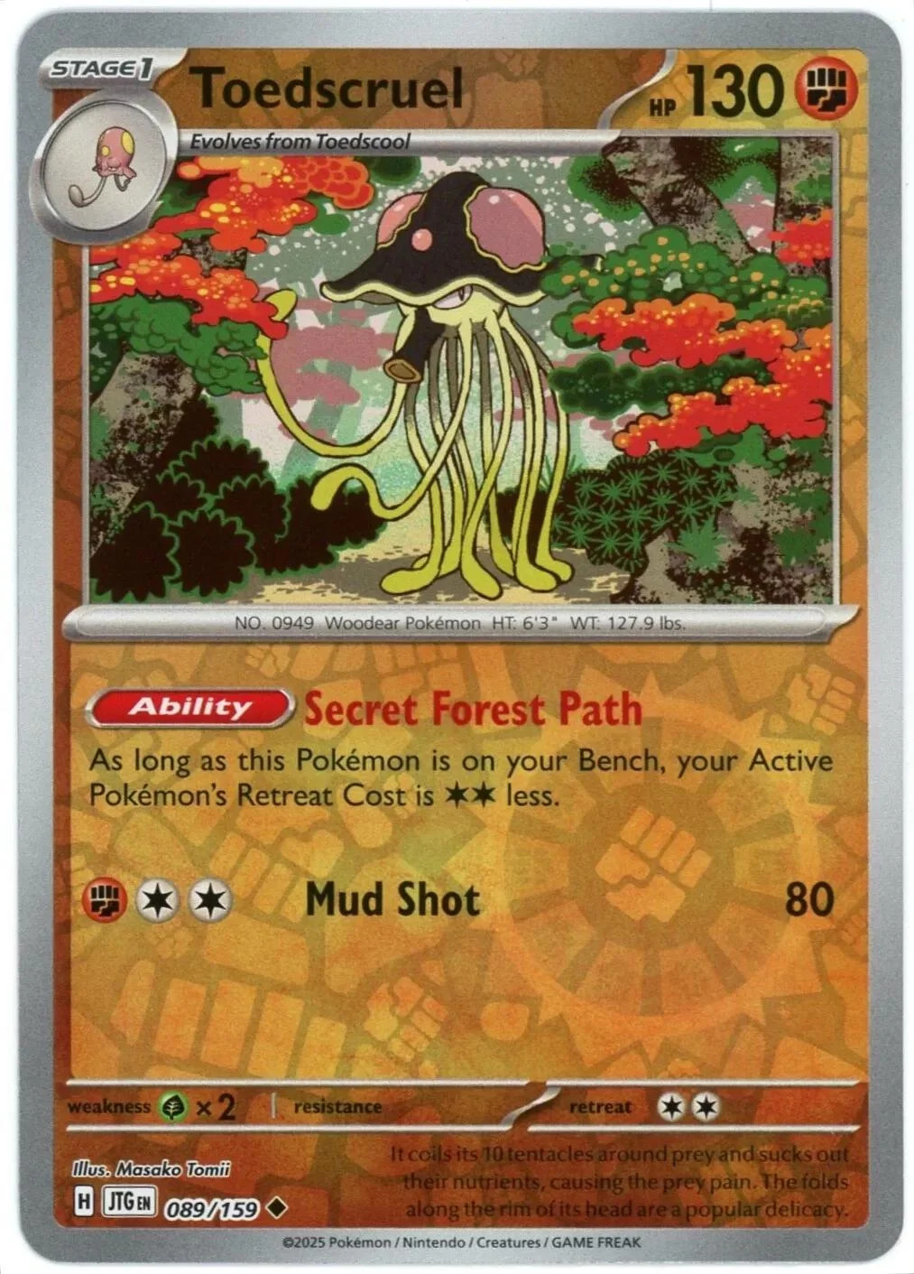 Toedscruel #089 — Avventure Insieme (Reverse Holo)