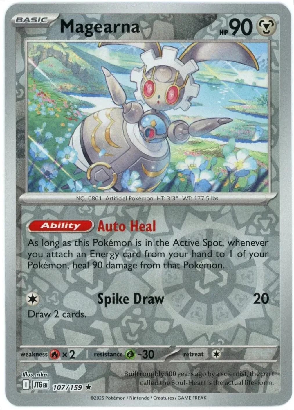 Magearna #107 — Avventure Insieme (Reverse Holo)