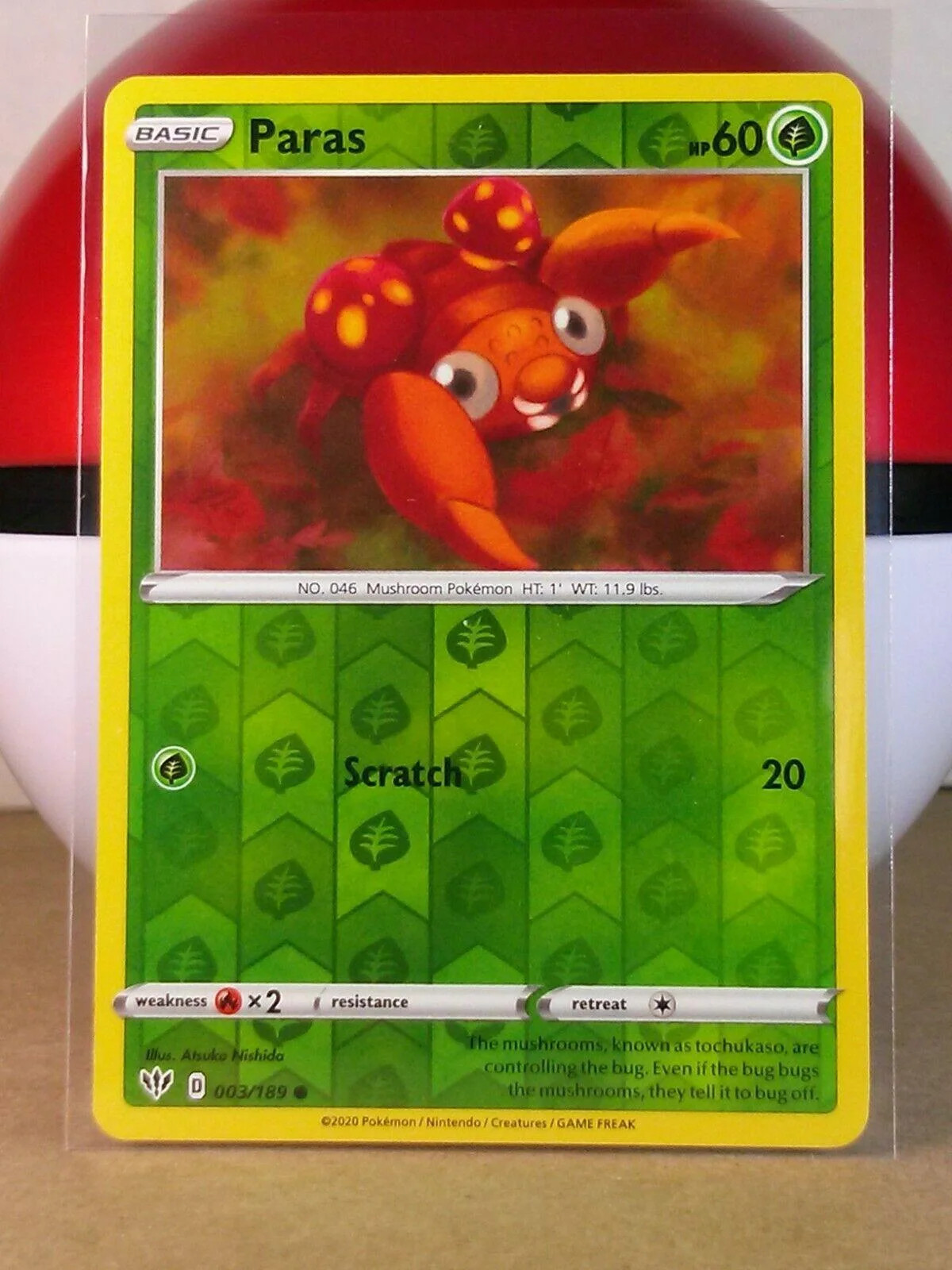 Paras #3 — Flammende Finsternis (Reverse Holo)