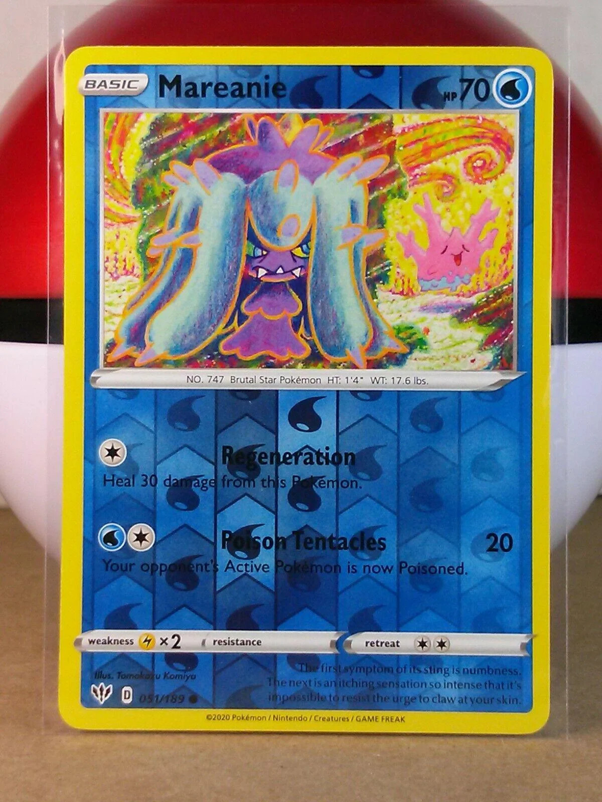 Mareanie #51 — Escuridão Incandescente (Reverse Holo)