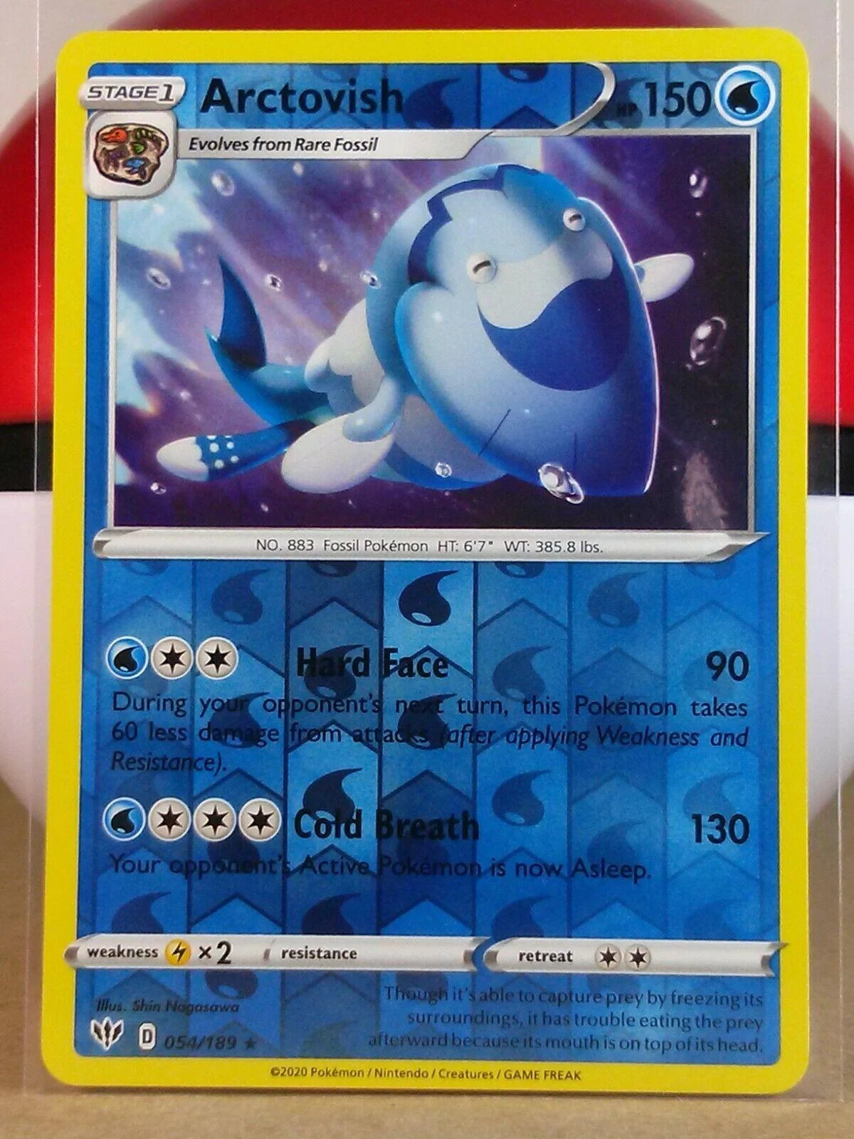 Arctovish #54 — Escuridão Incandescente (Reverse Holo)