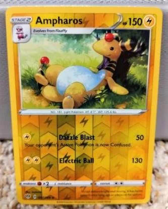 Ampharos #57 — Flammende Finsternis (Reverse Holo)