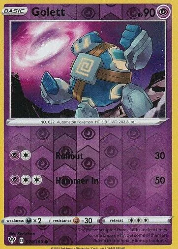 Golett #76 — Escuridão Incandescente (Reverse Holo)