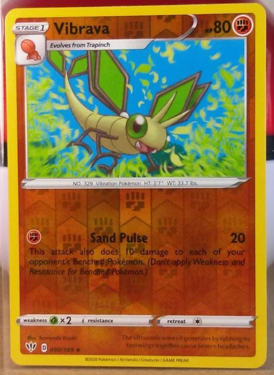Vibrava #90 — Fiamme Oscure (Reverse Holo)
