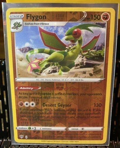Flygon #91 — Escuridão Incandescente (Reverse Holo)
