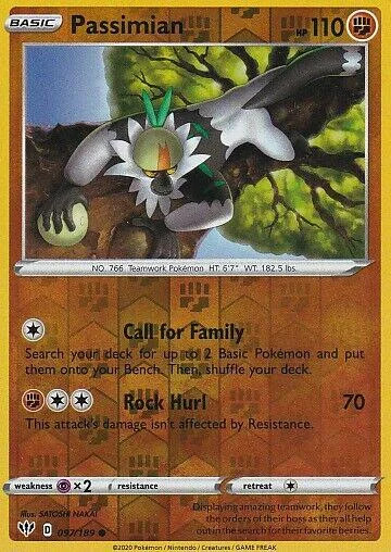 Passimian #97 — Fiamme Oscure (Reverse Holo)