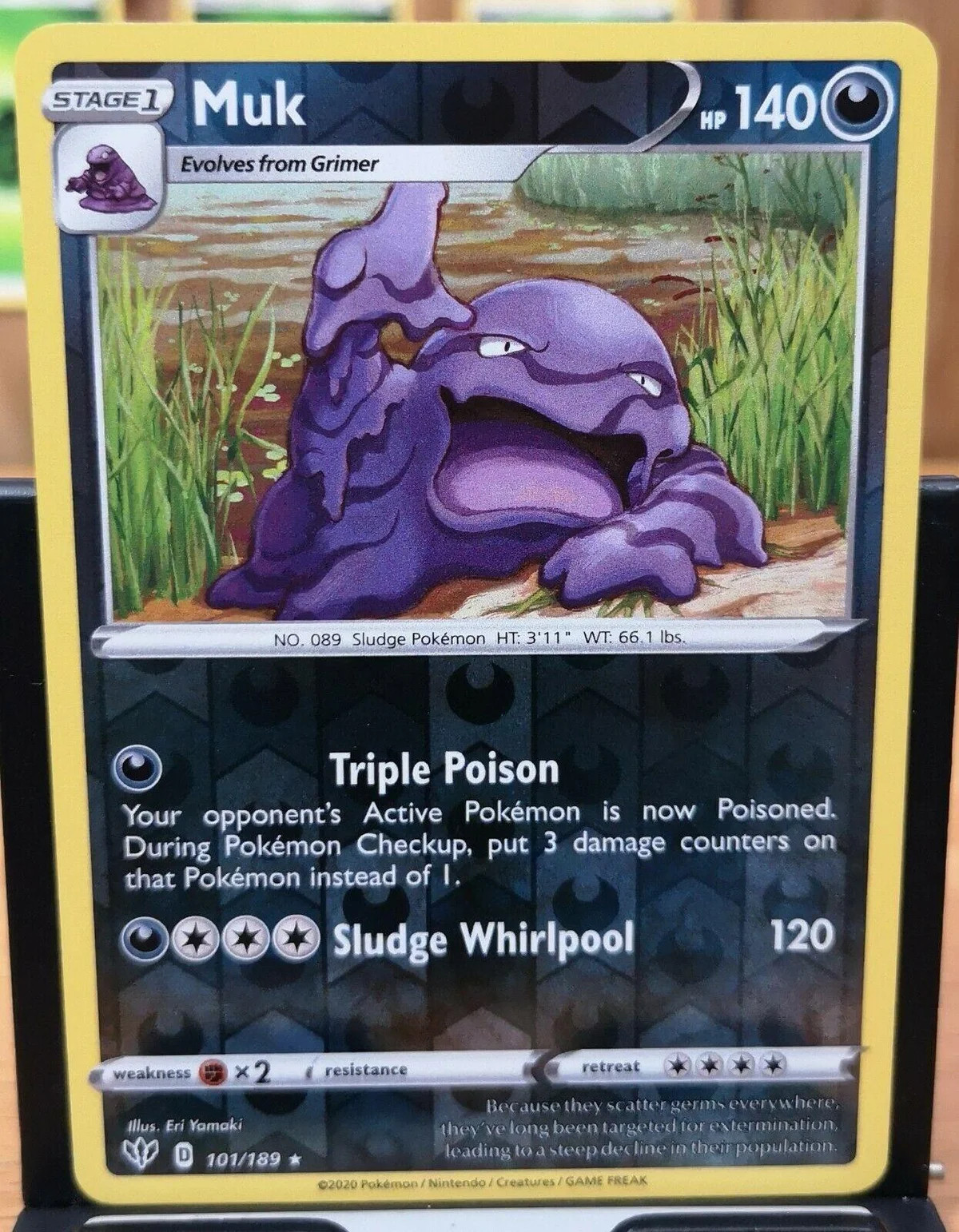 Sleimok #101 — Flammende Finsternis (Reverse Holo)