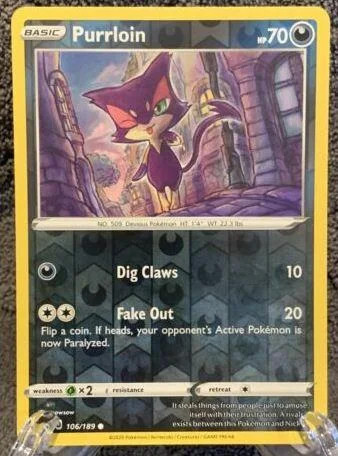 Felilou #106 — Flammende Finsternis (Reverse Holo)