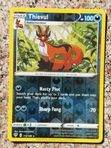 Thievul #113 — Escuridão Incandescente (Reverse Holo)