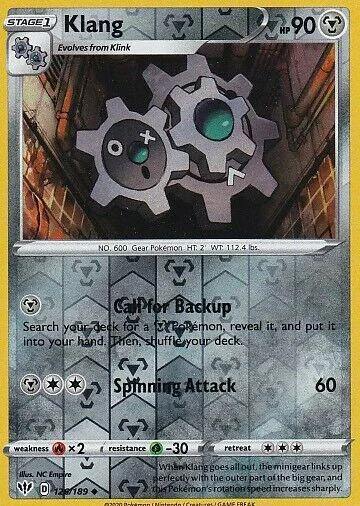 Kliklak #126 — Flammende Finsternis (Reverse Holo)