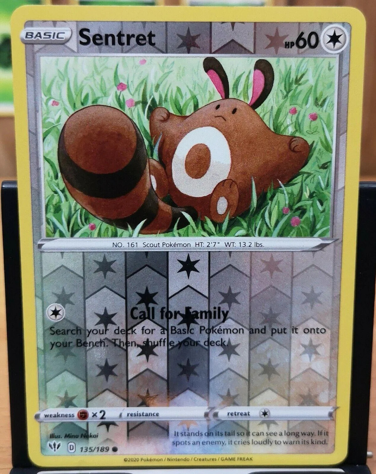 Sentret #135 — Escuridão Incandescente (Reverse Holo)