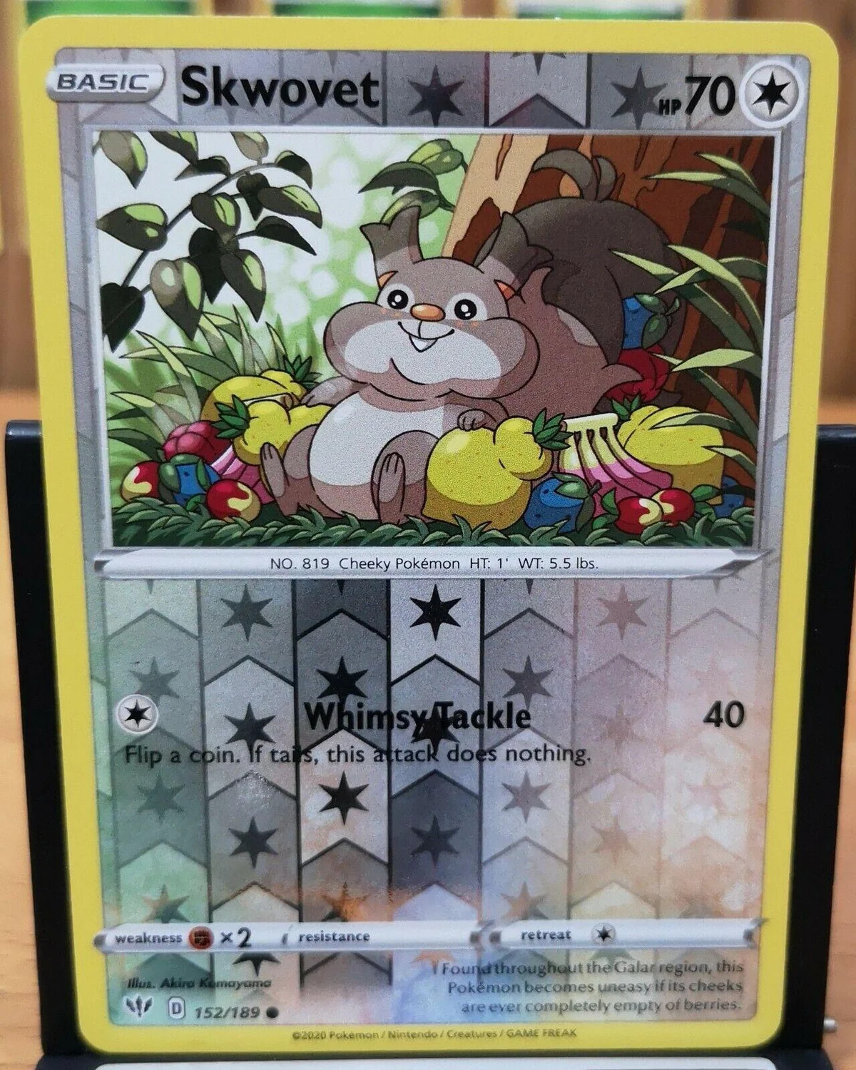 Skwovet #152 — Fiamme Oscure (Reverse Holo)
