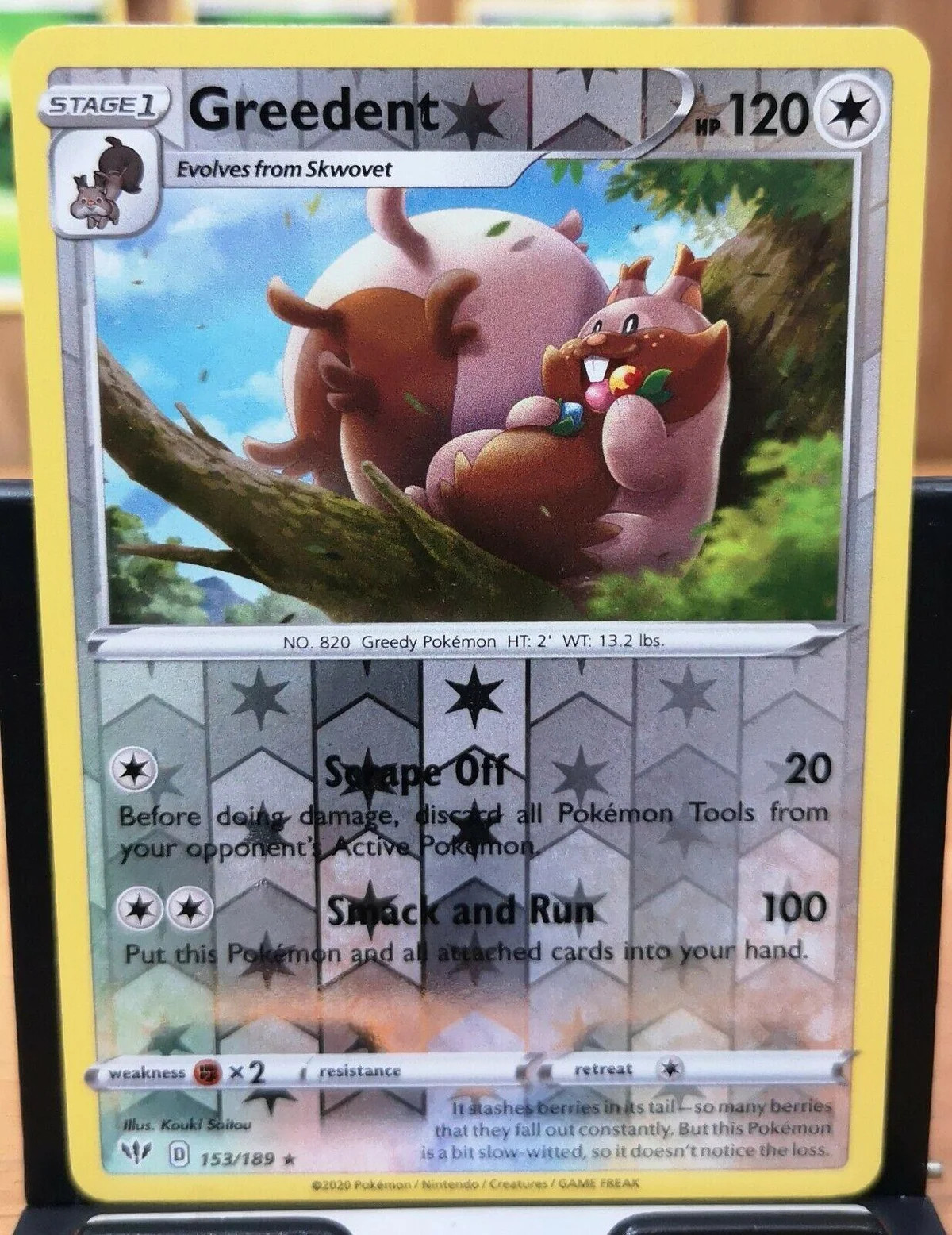 Schlaraffel #153 — Flammende Finsternis (Reverse Holo)