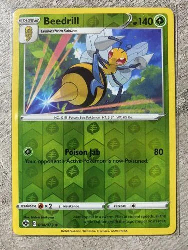 Beedrill #4 — Futuri Campioni (Reverse Holo)