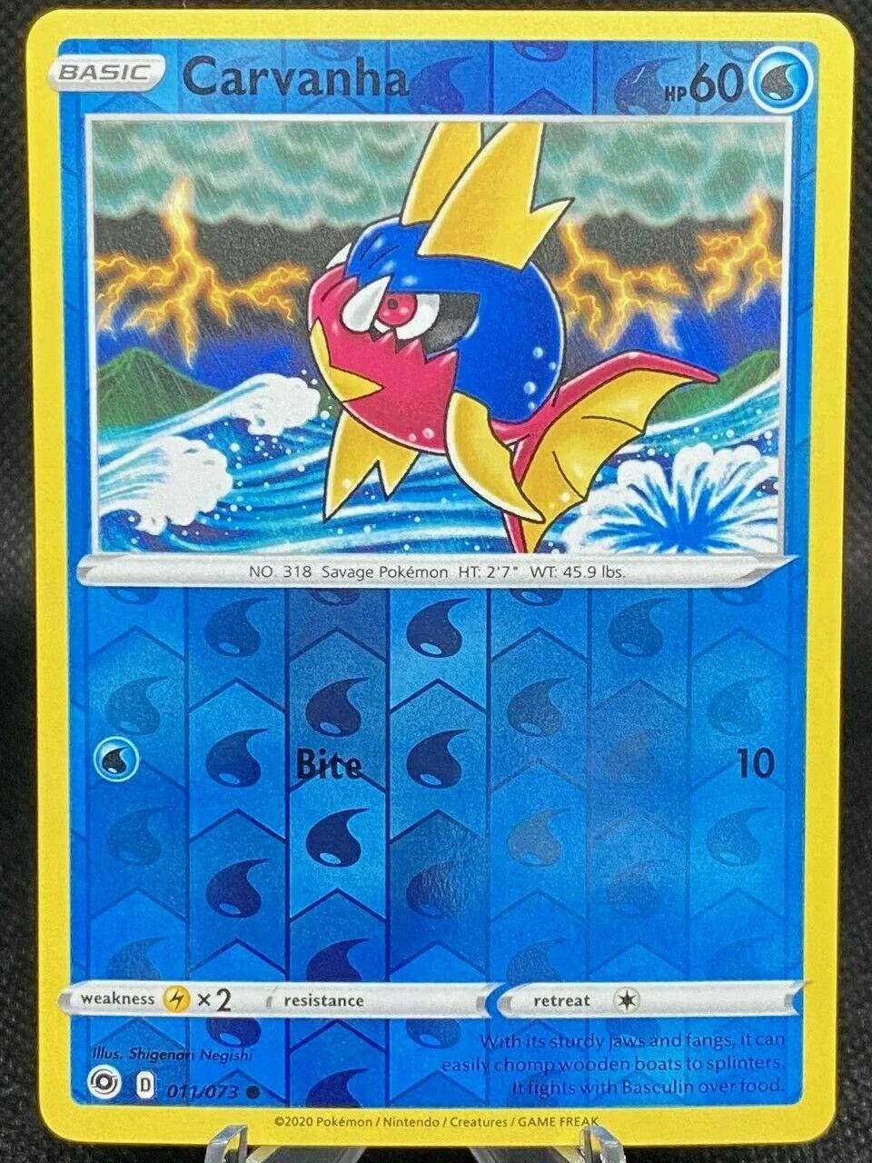 Carvanha #11 — Futuri Campioni (Reverse Holo)