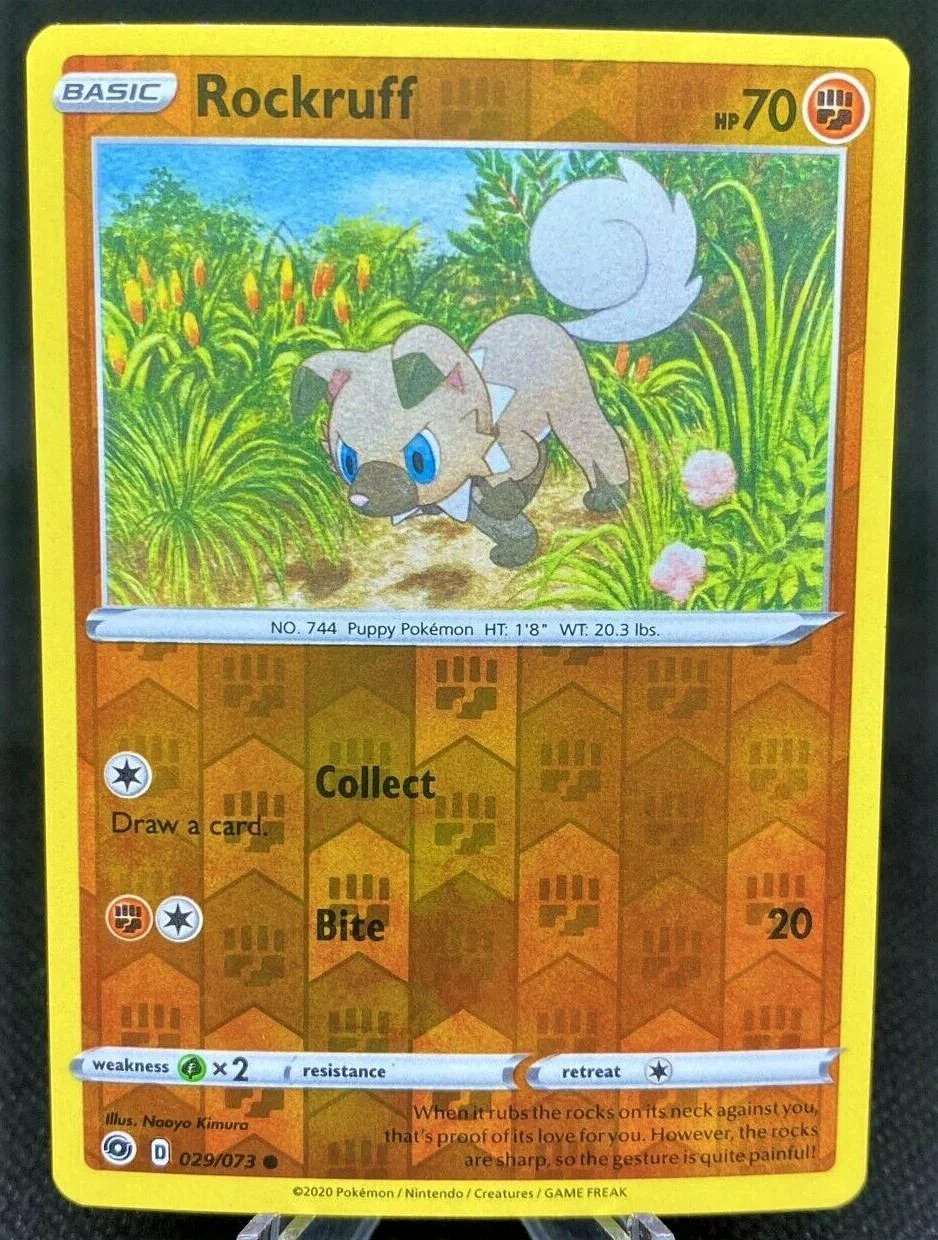 Rockruff #29 — Caminho do Campeão (Reverse Holo)