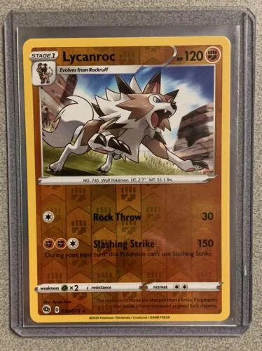 Lycanroc #30 — Champion’s Path (Reverse Holo)