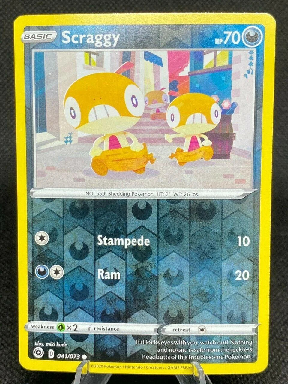 Scraggy #41 — Caminho do Campeão (Reverse Holo)