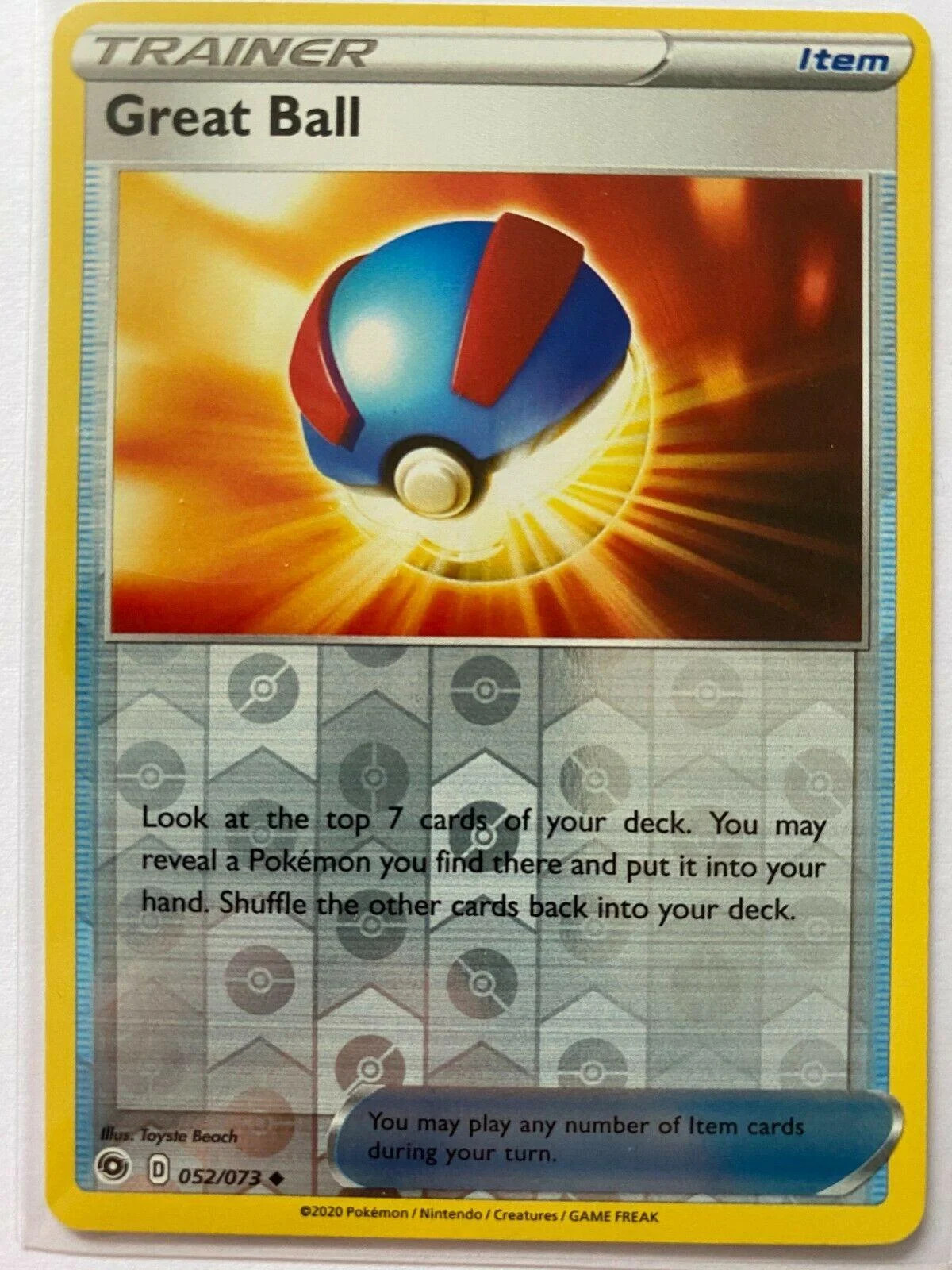 Grande Bola #52 — Caminho do Campeão (Reverse Holo)