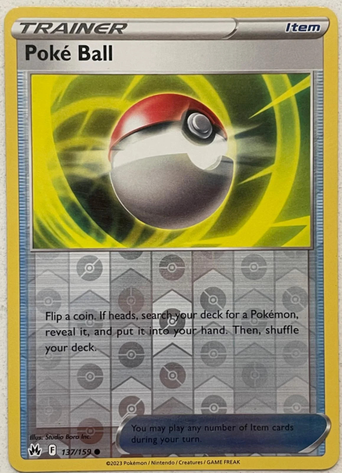 Pokéball #59 — Weg des Champs (Reverse Holo)