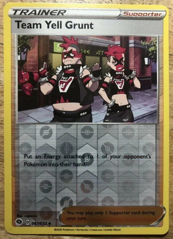 Rüpel von Team Yell #67 — Weg des Champs (Reverse Holo)