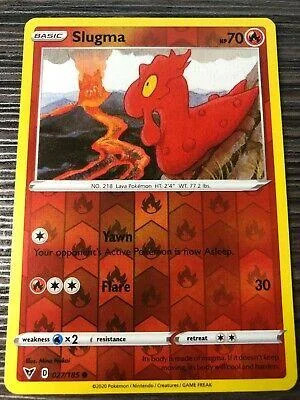 Slugma #27 — Voltaje Vívido (Reverse Holo)