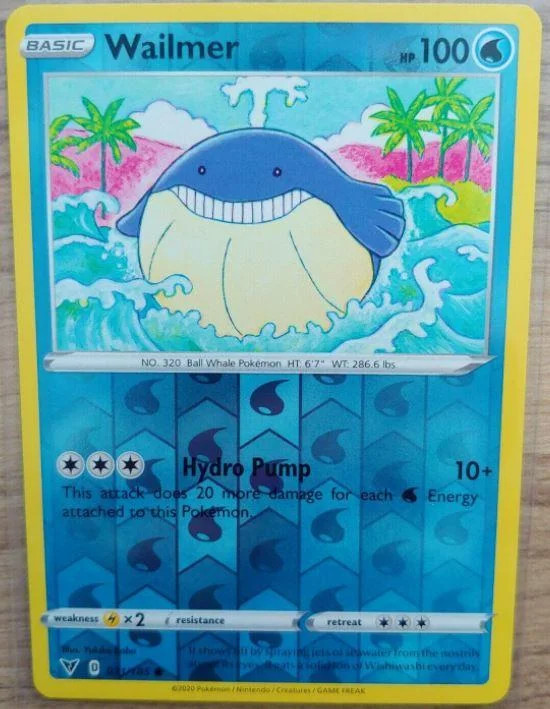 Wailmer #31 — Voltaggio Sfolgorante (Reverse Holo)