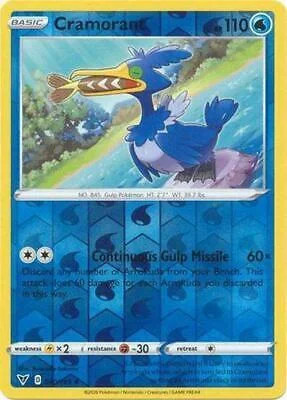 Cramorant #40 — Voltaggio Sfolgorante (Reverse Holo)